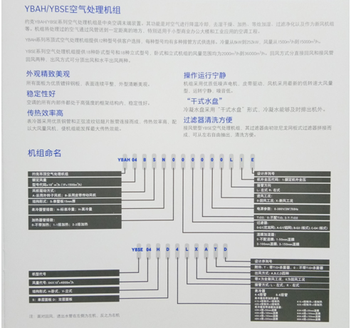 YBAH/YBSE空氣處理機